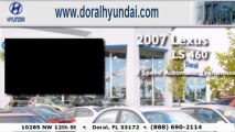 Lexus LS 460 Used 2007 in Miami FL from Doral Hyundai