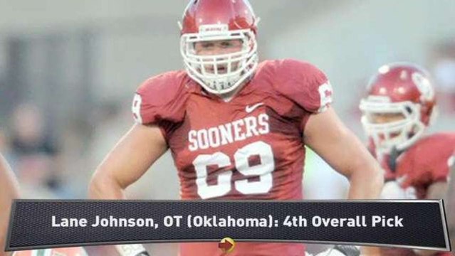 NFL Draft: Eagles Pick OT Lane Johnson