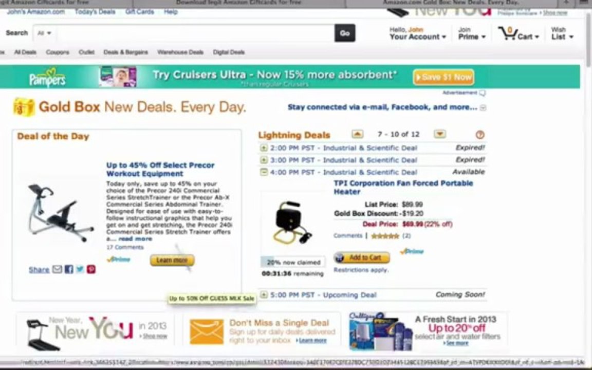 Legit How to Get Free Amazon Gift Card Codes - Free Amazon Codes with Proofs 2013