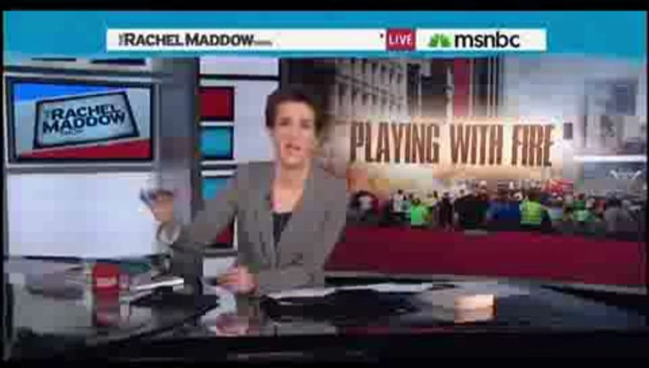 Rachel Maddow Rips Alex Jones (Infowars) Conspiracy Theories On Boston