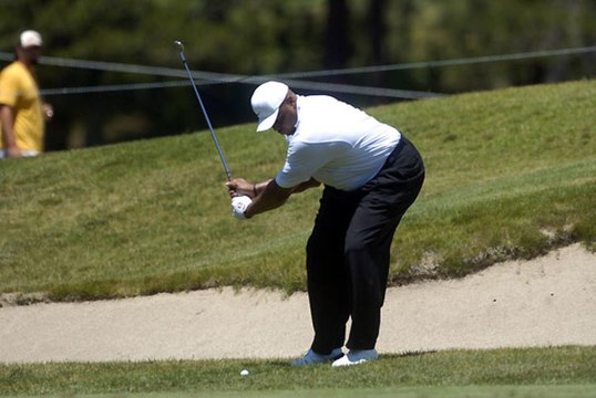 Charles Barkley Has The Worst Golf Swing Ever
