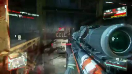 CRYSIS 3 GAUSS SABOT SNIPER SPEARS GAMEPLAY!!!
