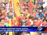 Colectivos populares y chavistas marcharon hasta Vicepresidencia en rechazo a Capriles