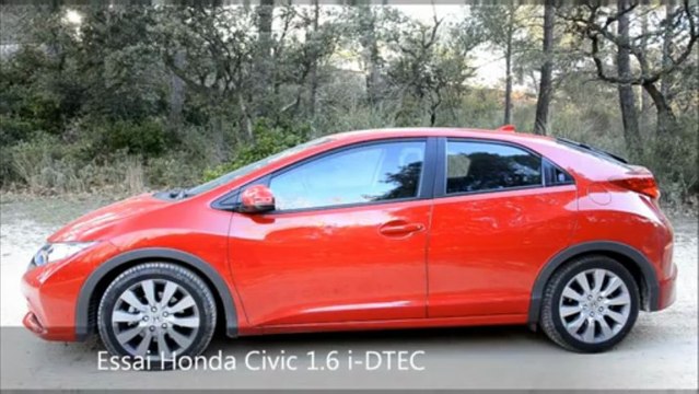 Essai Honda Civic 1.6 i-DTEC - Autoweb-France