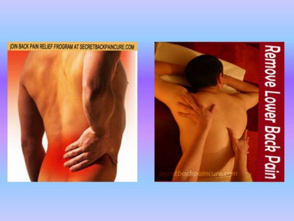 Different Back Pain Relief Options