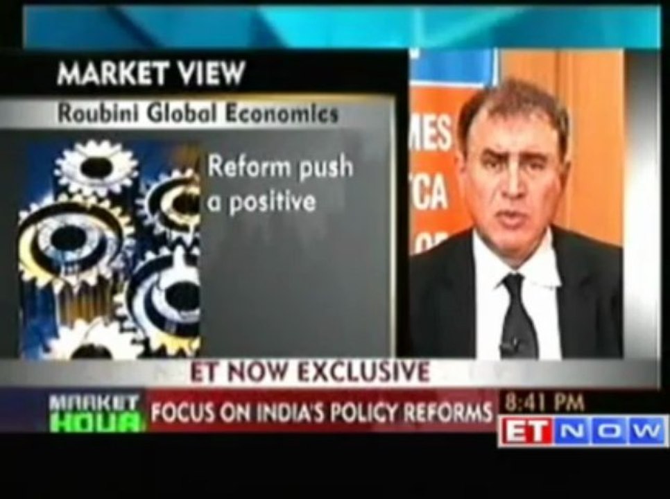 Confident About India's Growth Model : Roubini