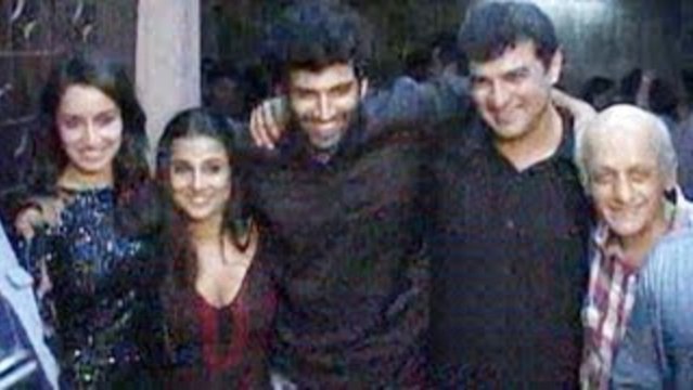 Aashiqui 2 special screening- Aditya Roy Kapur, Shraddha Kapoor & Vidya Balan