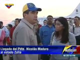 Presidente Nicolás Maduro llega al Zulia para iniciar su Gobierno de Calle