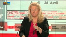 Carole Couvert, présidente de la CFE-CGC dans Le Grand Journal - 25 avril 1/4