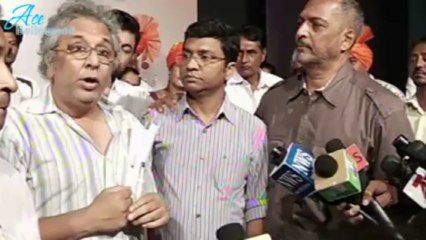 Nana Patekar At Mahurat Of Marathi Drama ZHALACH PAHIJE