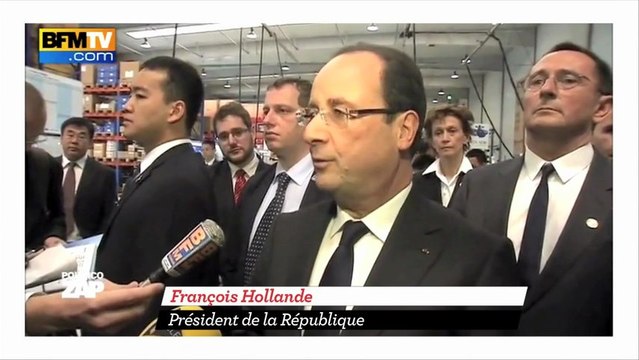 Zapping politique : Hollande, VRP de la charcuterie en Chine