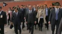 François Hollande à Shanghai