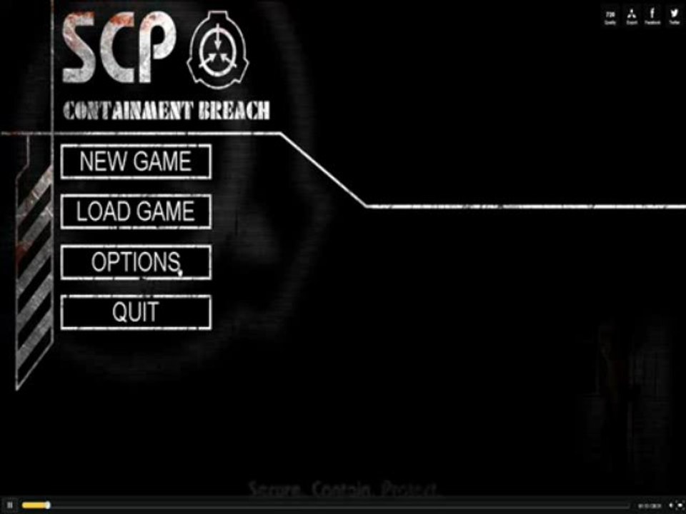La légende qui fait peur 1 scp containment breach (en compagnie du sorcier vaudou et Mario)