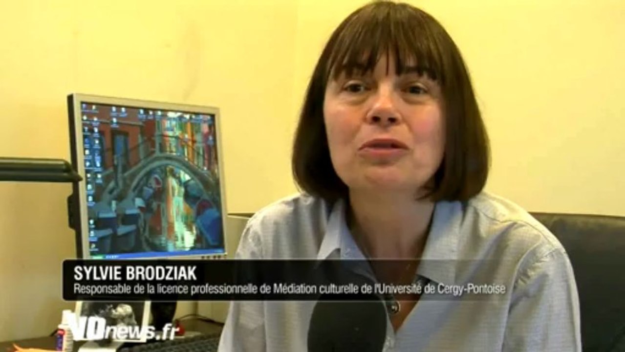 ITW Sylvie Brodziak - Une nouvelle licence pro à l'Université de Cergy-Pontoise
