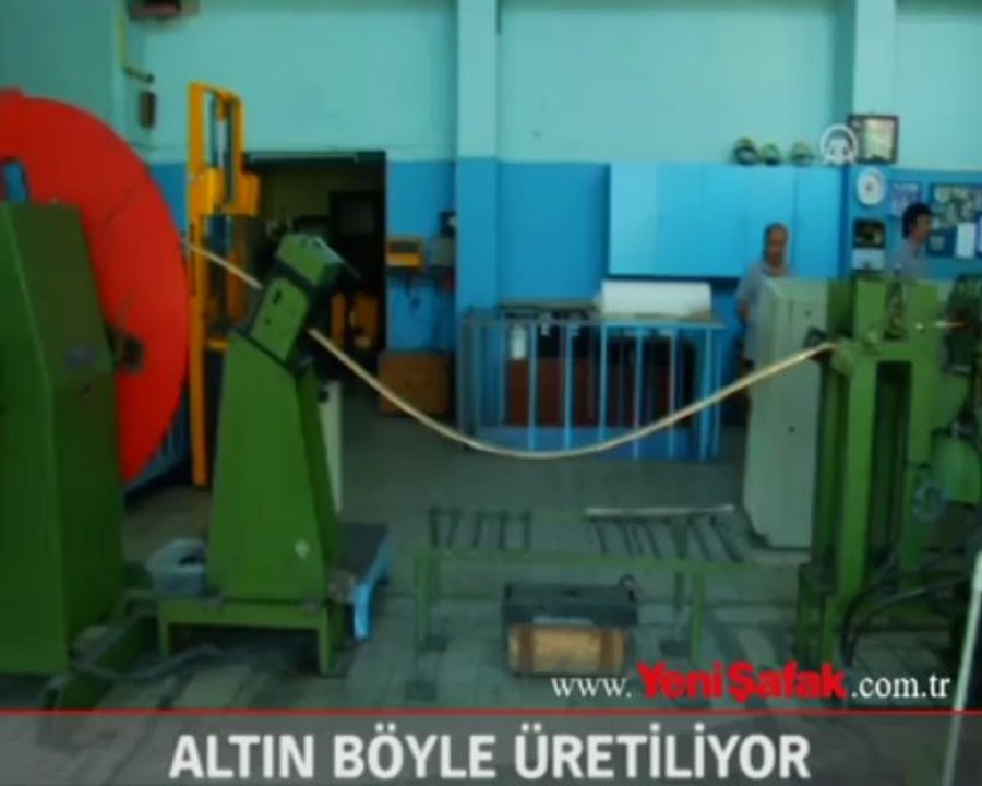 Altın böyle üretiliyor