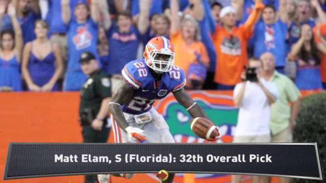 NFL Draft: Ravens Pick Safety Matt Elam