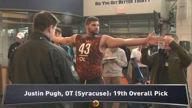 NFL Draft: Giants Pick OT Justin Pugh