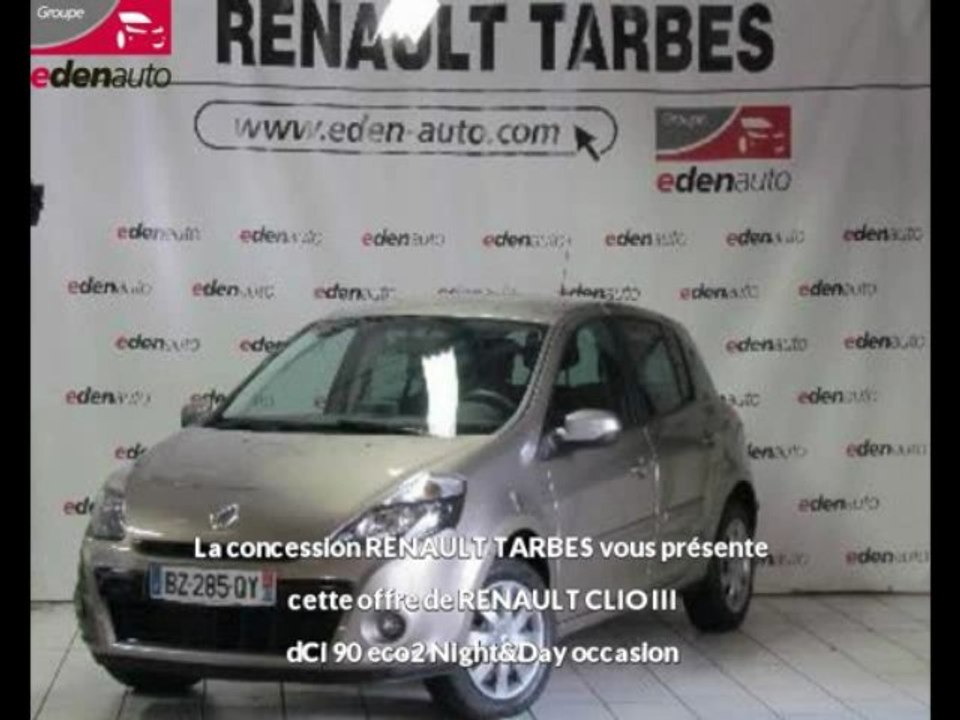 Annonce RENAULT CLIO III dCi 90 eco2 Night&Day