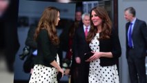 Pregnant Duchess Kate Shows Works Her High Street Magic in a Dotty Dress