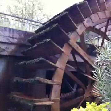 Roue à eau Fontaine du Vaucluse