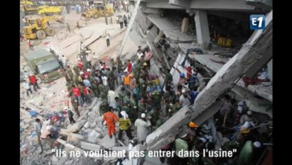 "Ils ne voulaient pas entrer dans l'usine"