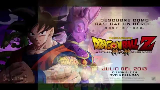 Dragon Ball Z 2013 Battle of Gods Trailer HD (Trailer SUB ESPAÑOL) La Batalla de Los Dioses FULL