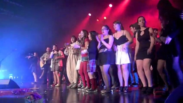Chalon s/Saône : Les lycéens font leur show pour les Restos du Coeur 2013