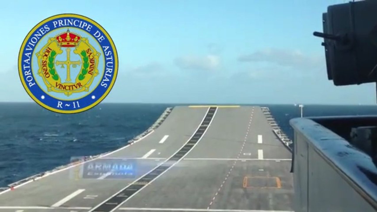 25 años del Portaaviones Príncipe de Asturias.