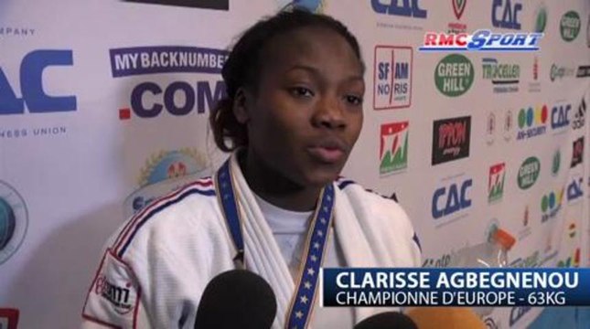 Budapest 2013 / Clarisse Agbegnenou médaillée d'or - 26/04