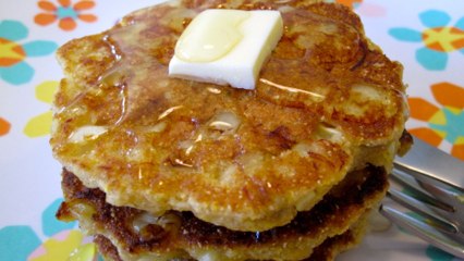 How to make banana corn fritters