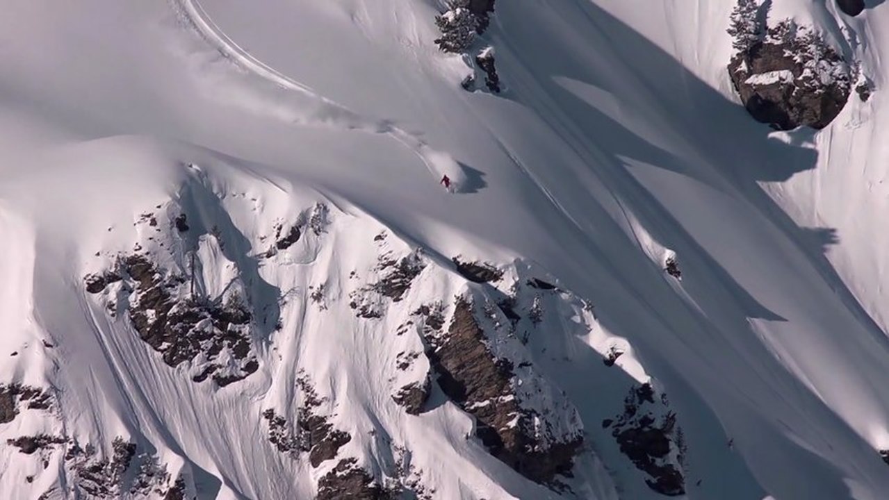 Freeride Skiing Baqueira Spain