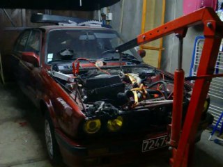 2eme demarrage M30B35 dans E30 316i