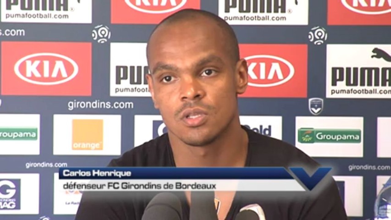 Henrique au point presse avant Reims