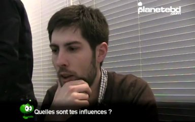 Alexandre Clérisse en interview pour PlaneteBD.com