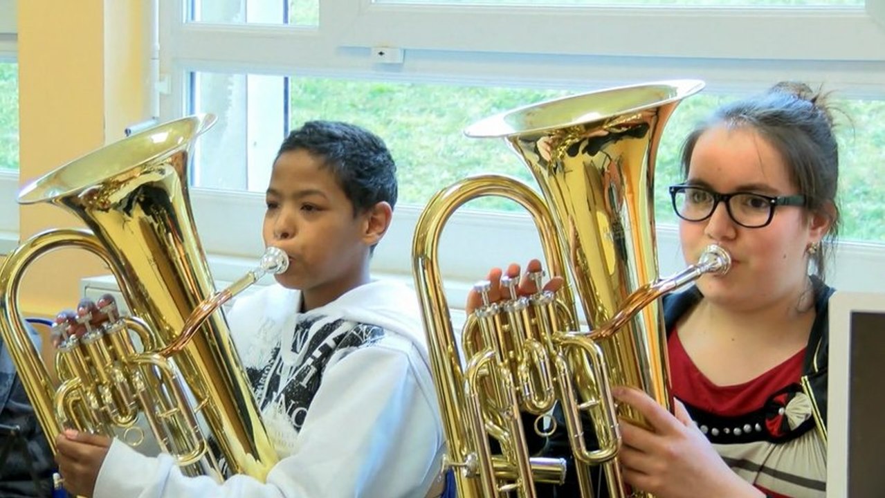 Réussite Educative : les classes musicales du collège Le Lorrain de Nancy