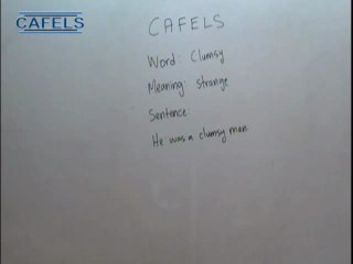 Advanced English List 1 Word Clumsy