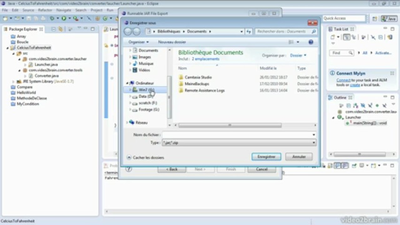 2.11Atelier pratique : Conversion Celcius – Fahrenheit 2/2