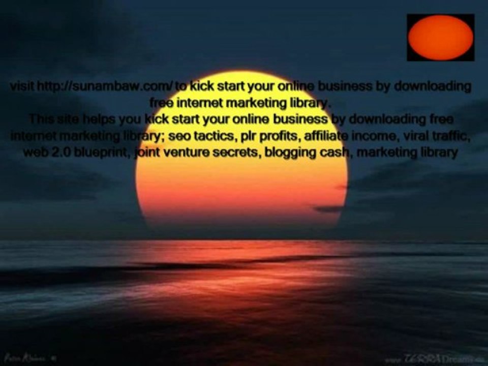 sunambaw.com Internet Marketing Ebooks For Online Business, Affiliate Income