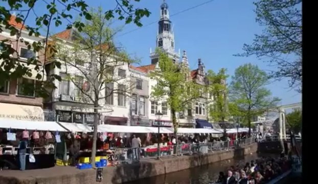 Discover Holland - Alkmaar, with its traditional cheese market. - music BZN