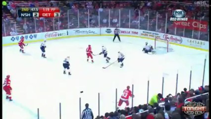 Nashville Predators Vs. Detroit Red Wings 2-5 Highlights