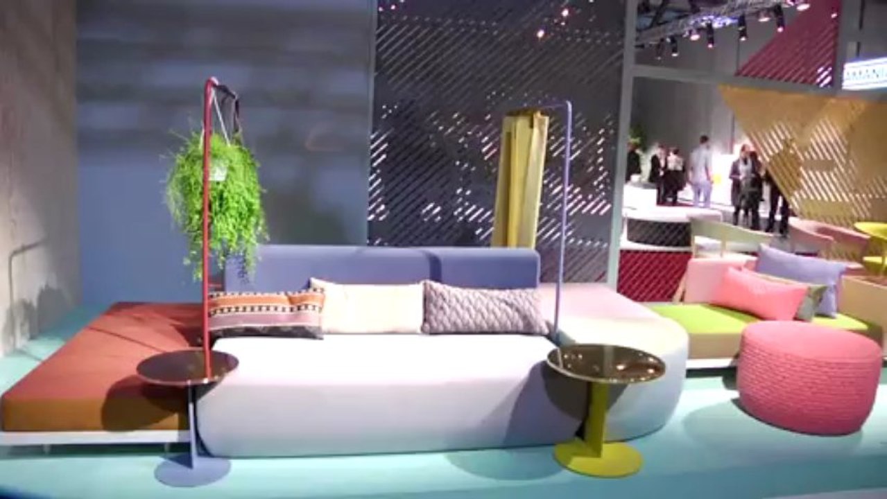 Milão 2013: o sofá do futuro no estande da Moroso