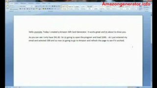 Tutorial-How to get free amazon gift card generator 2013