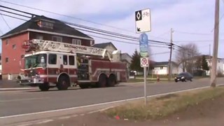 Pop Bottle blows up Firefighters responding