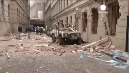 Several wounded in 'gas' blast in Czech capital Prague