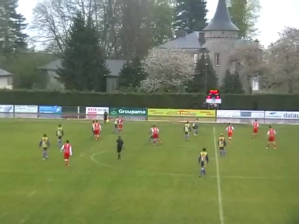 DH : Guéret contre Cognac : 1ère m-tps