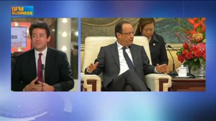 Charles-Édouard Bouée et Jean-Louis Beffa dans Le Grand Journal - 26 avril 1/4