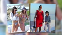 The Kardashian Family Show Off Their Bikini Bodies in Greece