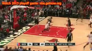 Download Chicago Bulls vs Borkyn Nets 2013 Playoffs game 5 Megavideo