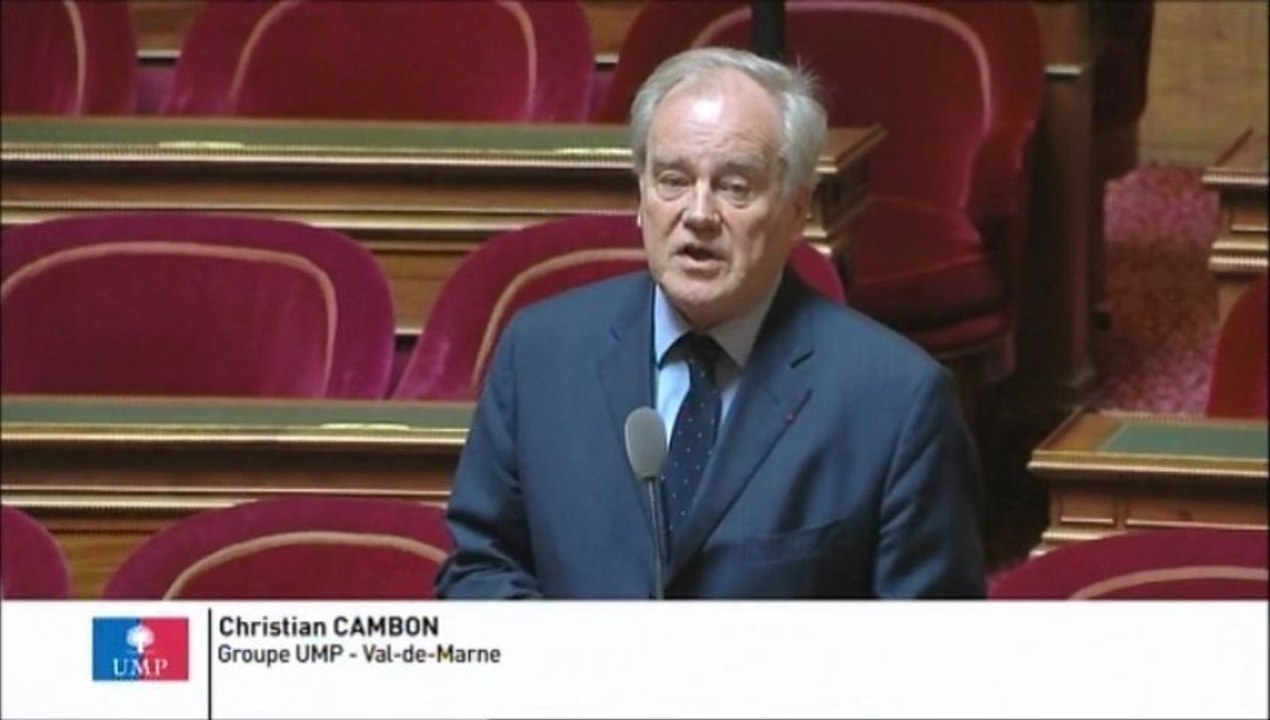 Christian Cambon, Sénateur du Val-de-Marne : Aire d'accueil pour les gens du voyage dans le bois de vincennes