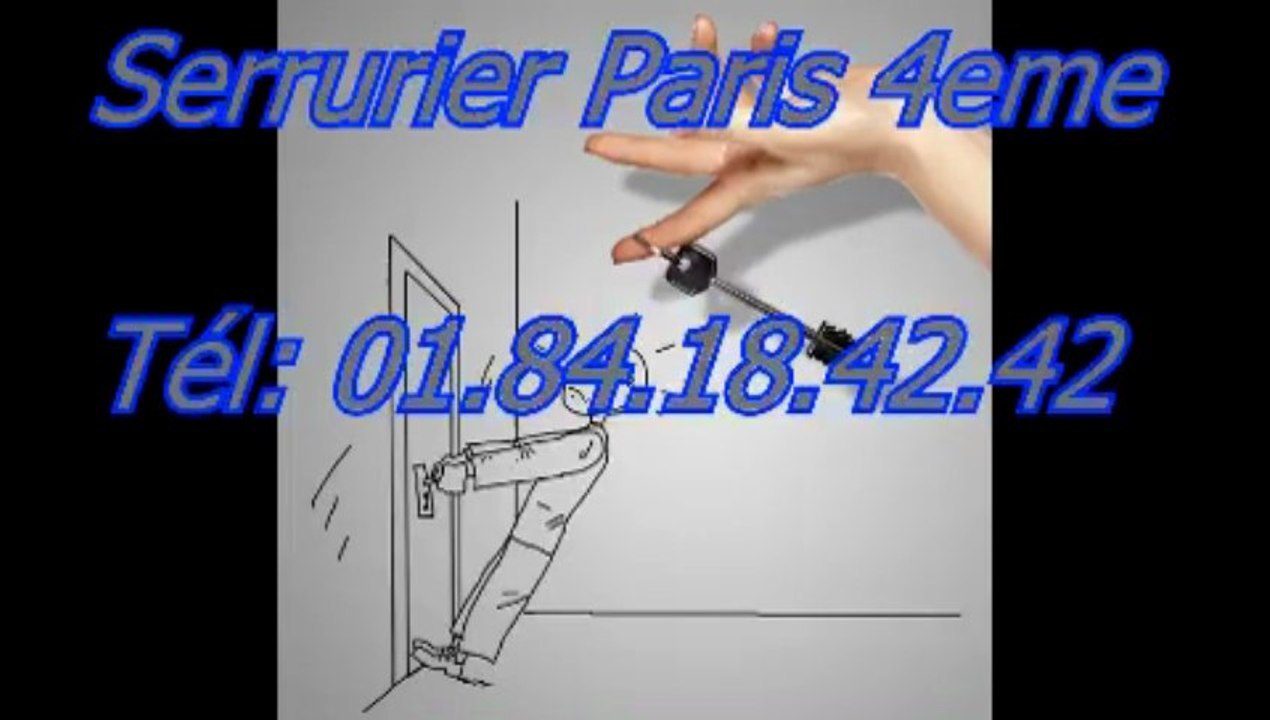 Serrurier Paris 4éme Tél: 01.84.18.42.42